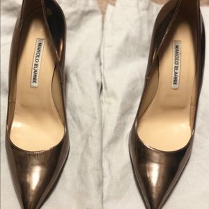 Manolo blahnik bb pumps 70 mm